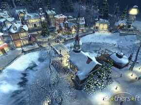 snow village